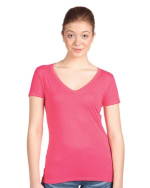 Next Level Women's Ideal V-Neck T-Shirt - Image 44