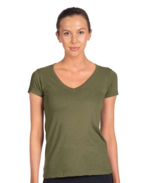 Next Level Women's Ideal V-Neck T-Shirt - Image 74