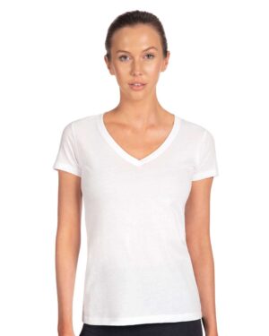 Next Level Women's Ideal V-Neck T-Shirt - Image 119
