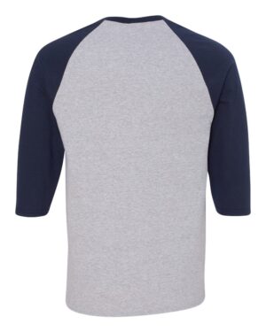 Gildan Unisex Heavy Cotton™ Raglan Three-Quarter Sleeve T-Shirt - Image 6