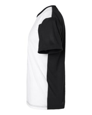 SubliVie Men's Blackout Polyester Sublimation Tee - Image 3