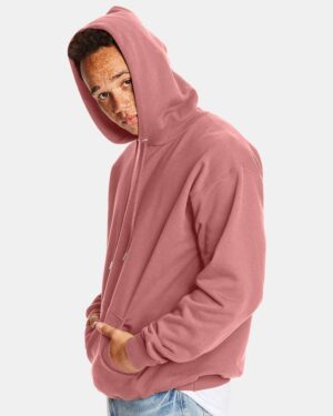 Hanes Unisex Ultimate Cotton® Hooded Sweatshirt - Image 59