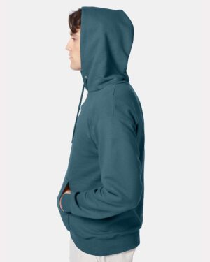 Hanes Unisex Ultimate Cotton® Hooded Sweatshirt - Image 17