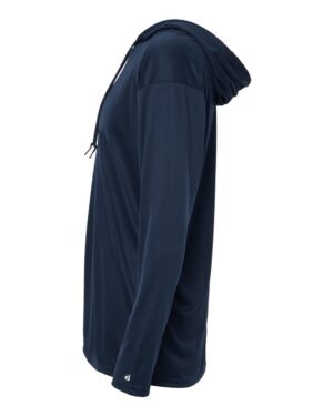 Badger Unisex B-Core Hooded Long Sleeve T-Shirt - Image 9