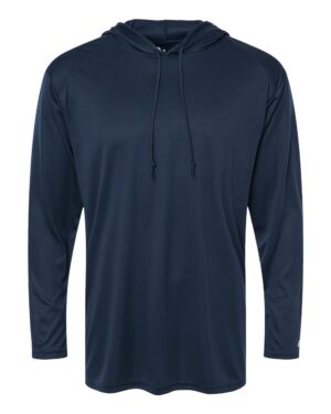 Badger Unisex B-Core Hooded Long Sleeve T-Shirt - Image 7