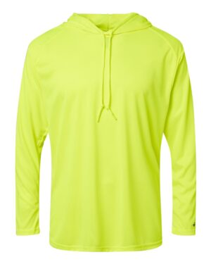 Badger Unisex B-Core Hooded Long Sleeve T-Shirt - Image 25