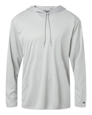 Badger Unisex B-Core Hooded Long Sleeve T-Shirt - Image 31
