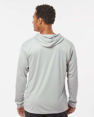 Badger Unisex B-Core Hooded Long Sleeve T-Shirt - Image 36