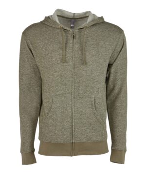 Next Level Unisex Pacifica Full-Zip Hoodie Sweatshirt - Image 4