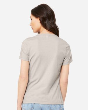 BELLA + CANVAS Women's Relaxed Heather CVC V-Neck Tee - Image 15