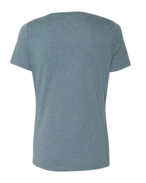 BELLA + CANVAS Women's Relaxed Heather CVC V-Neck Tee - Image 44