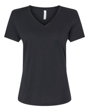 BELLA + CANVAS Women's Relaxed Heather CVC V-Neck Tee - Image 52