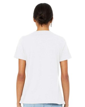 BELLA + CANVAS Women's Relaxed Heather CVC V-Neck Tee - Image 63