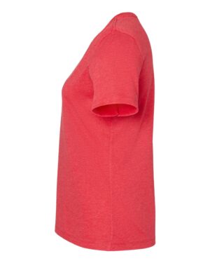 BELLA + CANVAS Women's Relaxed Heather CVC V-Neck Tee - Image 39