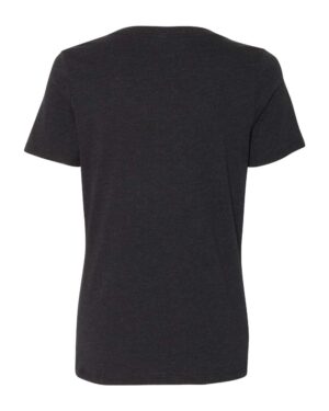 BELLA + CANVAS Women's Relaxed Heather CVC V-Neck Tee - Image 5