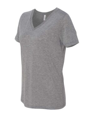 BELLA + CANVAS Women's Relaxed Triblend V-Neck Tee - Image 9