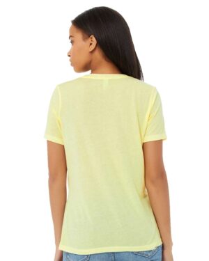 BELLA + CANVAS Women's Relaxed Triblend V-Neck Tee - Image 21