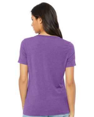 BELLA + CANVAS Women's Relaxed Triblend V-Neck Tee - Image 24