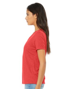 BELLA + CANVAS Women's Relaxed Triblend V-Neck Tee - Image 26
