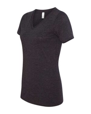 BELLA + CANVAS Women's Relaxed Triblend V-Neck Tee - Image 6