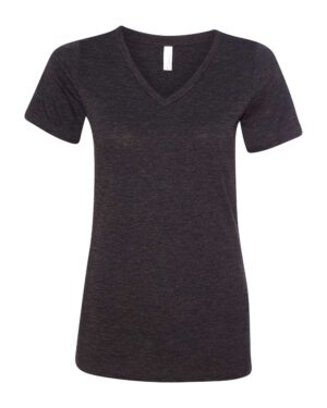 BELLA + CANVAS Women's Relaxed Triblend V-Neck Tee - Image 4