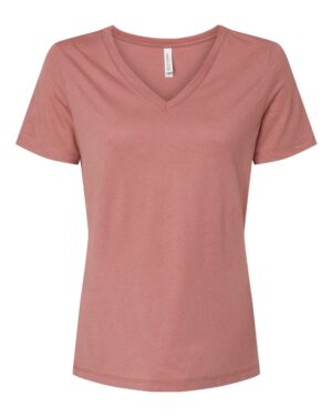 BELLA + CANVAS Women's Relaxed Triblend V-Neck Tee - Image 10