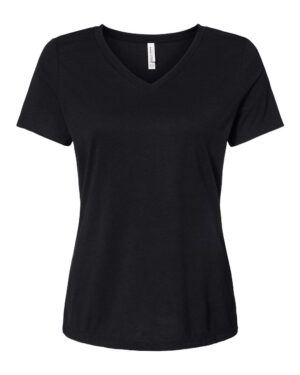 BELLA + CANVAS Women's Relaxed Triblend V-Neck Tee - Image 28