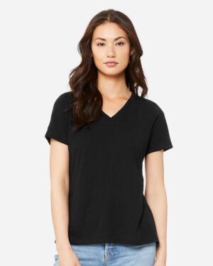 BELLA + CANVAS Women's Relaxed Triblend V-Neck Tee - Image 31