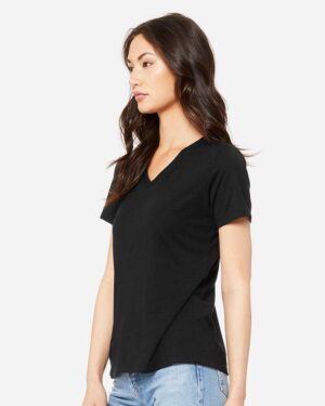 BELLA + CANVAS Women's Relaxed Triblend V-Neck Tee - Image 32