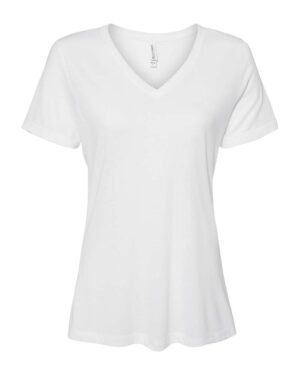 BELLA + CANVAS Women's Relaxed Triblend V-Neck Tee - Image 37