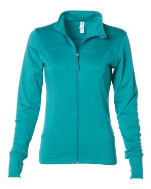 Independent Trading Co. Women's Poly-Tech Full-Zip Track Jacket - Image 19