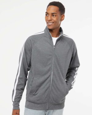 Independent Trading Co. Men's Lightweight Poly-Tech Full-Zip Track Jacket - Image 16