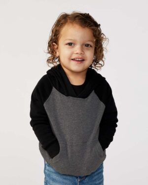 Independent Trading Co. Toddler Special Blend Hooded Raglan Sweatshirt - Image 10