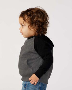 Independent Trading Co. Toddler Special Blend Hooded Raglan Sweatshirt - Image 11