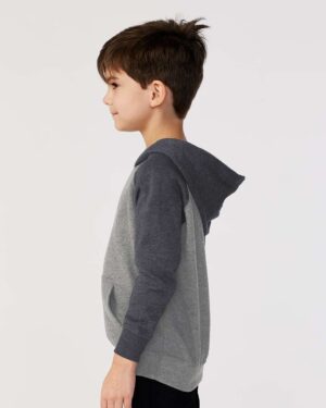 Independent Trading Co. Toddler Special Blend Hooded Raglan Sweatshirt - Image 42