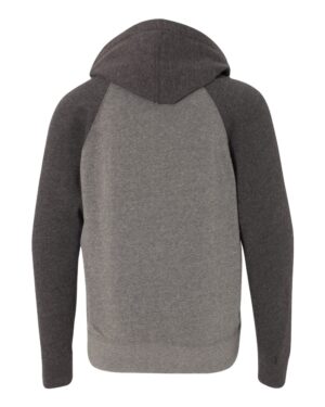 Independent Trading Co. Youth Lightweight Special Blend Raglan Hooded Sweatshirt - Image 39