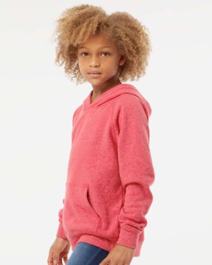 Independent Trading Co. Youth Lightweight Special Blend Raglan Hooded Sweatshirt - Image 54