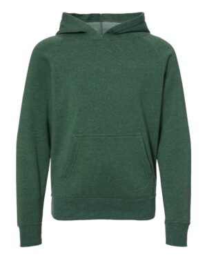 Independent Trading Co. Youth Lightweight Special Blend Raglan Hooded Sweatshirt - Image 20