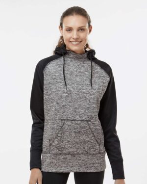J. America Women’s Colorblocked Cosmic Fleece Hooded Sweatshirt - Image 4