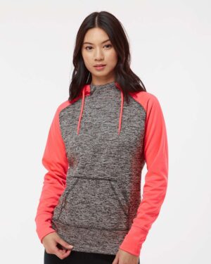 J. America Women’s Colorblocked Cosmic Fleece Hooded Sweatshirt - Image 16