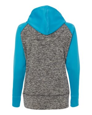 J. America Women’s Colorblocked Cosmic Fleece Hooded Sweatshirt - Image 8