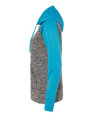 J. America Women’s Colorblocked Cosmic Fleece Hooded Sweatshirt - Image 9