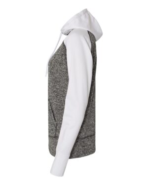 J. America Women’s Colorblocked Cosmic Fleece Hooded Sweatshirt - Image 21