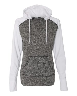 J. America Women’s Colorblocked Cosmic Fleece Hooded Sweatshirt - Image 19