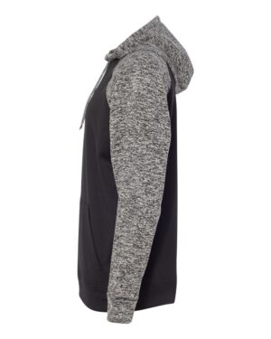 J. America Men's Colorblocked Cosmic Fleece Hooded Sweatshirt - Image 3