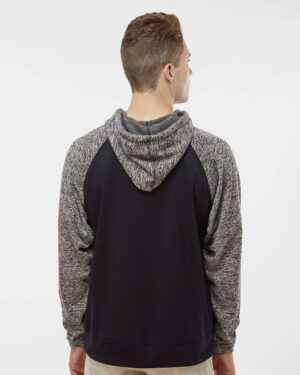 J. America Men's Colorblocked Cosmic Fleece Hooded Sweatshirt - Image 6