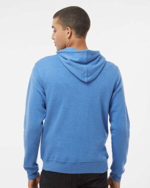 J. America Men's Triblend Full-Zip Hooded Sweatshirt - Image 18