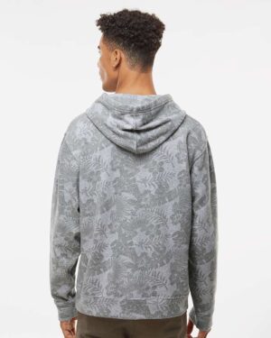 J. America Men's Triblend Fleece Hooded Sweatshirt - Image 94