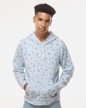 J. America Men's Triblend Fleece Hooded Sweatshirt - Image 54