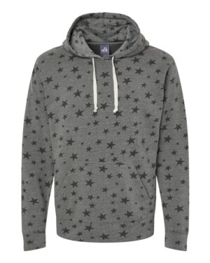 J. America Men's Triblend Fleece Hooded Sweatshirt - Image 155